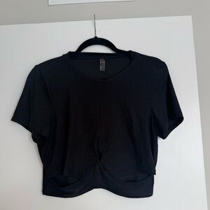 Beyond yoga featherweight crisscross Crop Top